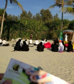 Outdoor Yoga at Al Mamzar Beach