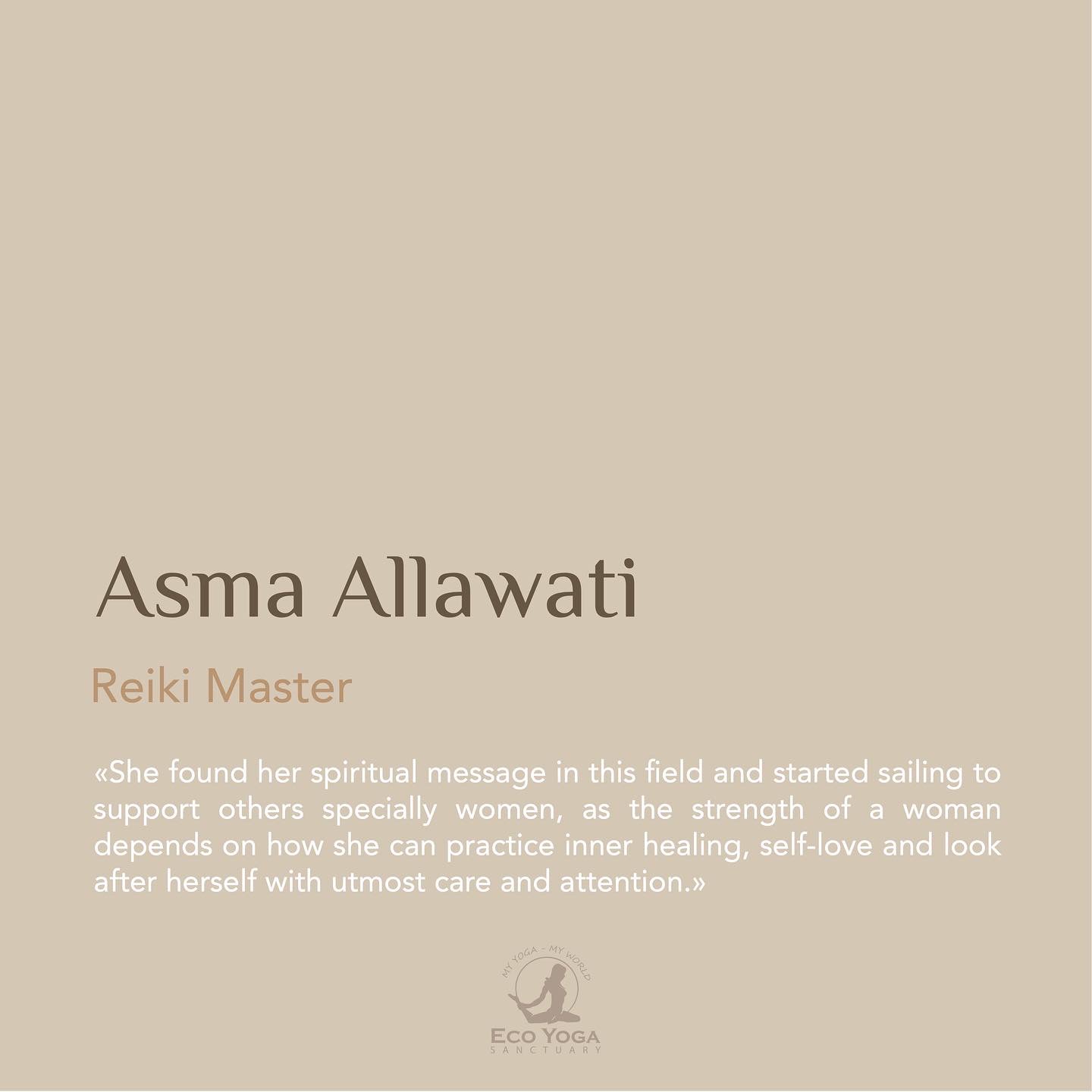 Reiki Master - Asma Allawati