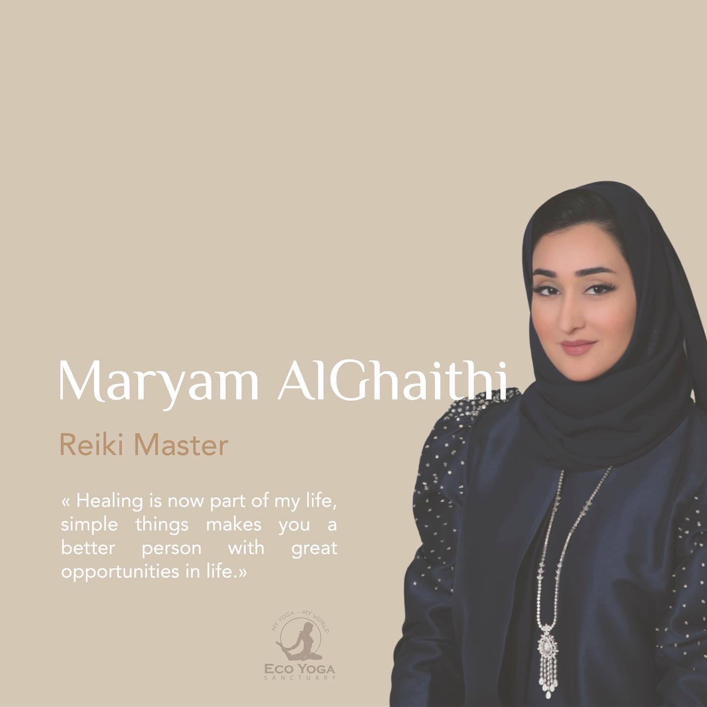 Reiki Master - Maryam Abdulla AlGhaithi